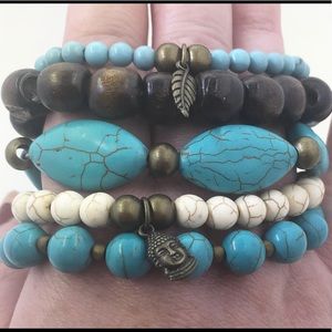 Set of 5 Bracelets NWOT